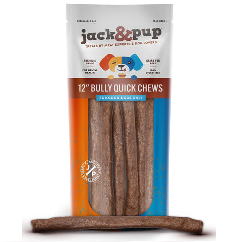 12" Bully Quick Chews - 10 Pieces