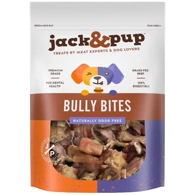 Bully bites dog shops treats