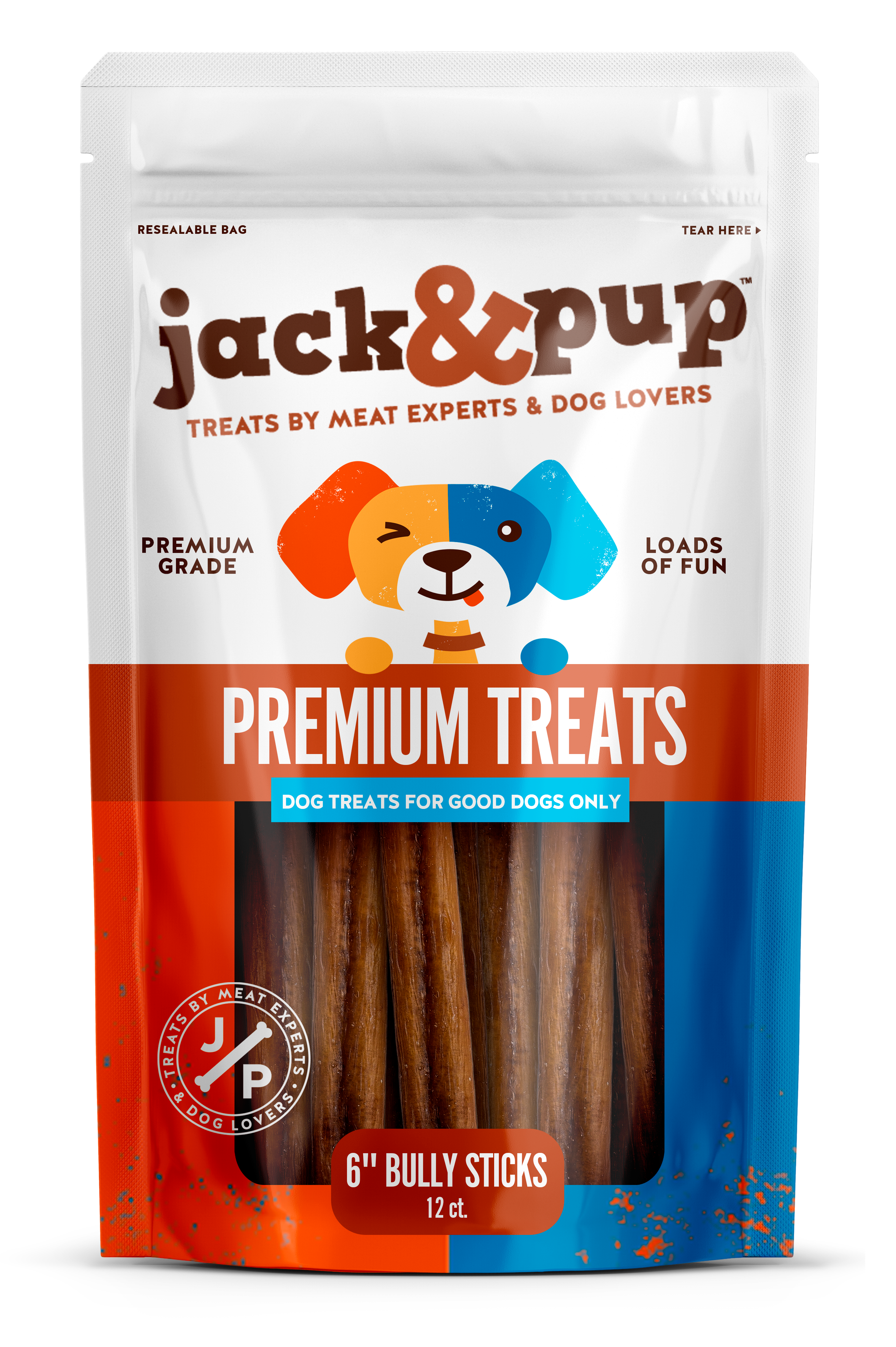 6" Thick bully stick
