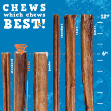 Load image into Gallery viewer, Odor Free Bully Sticks - 6 Inch Thick