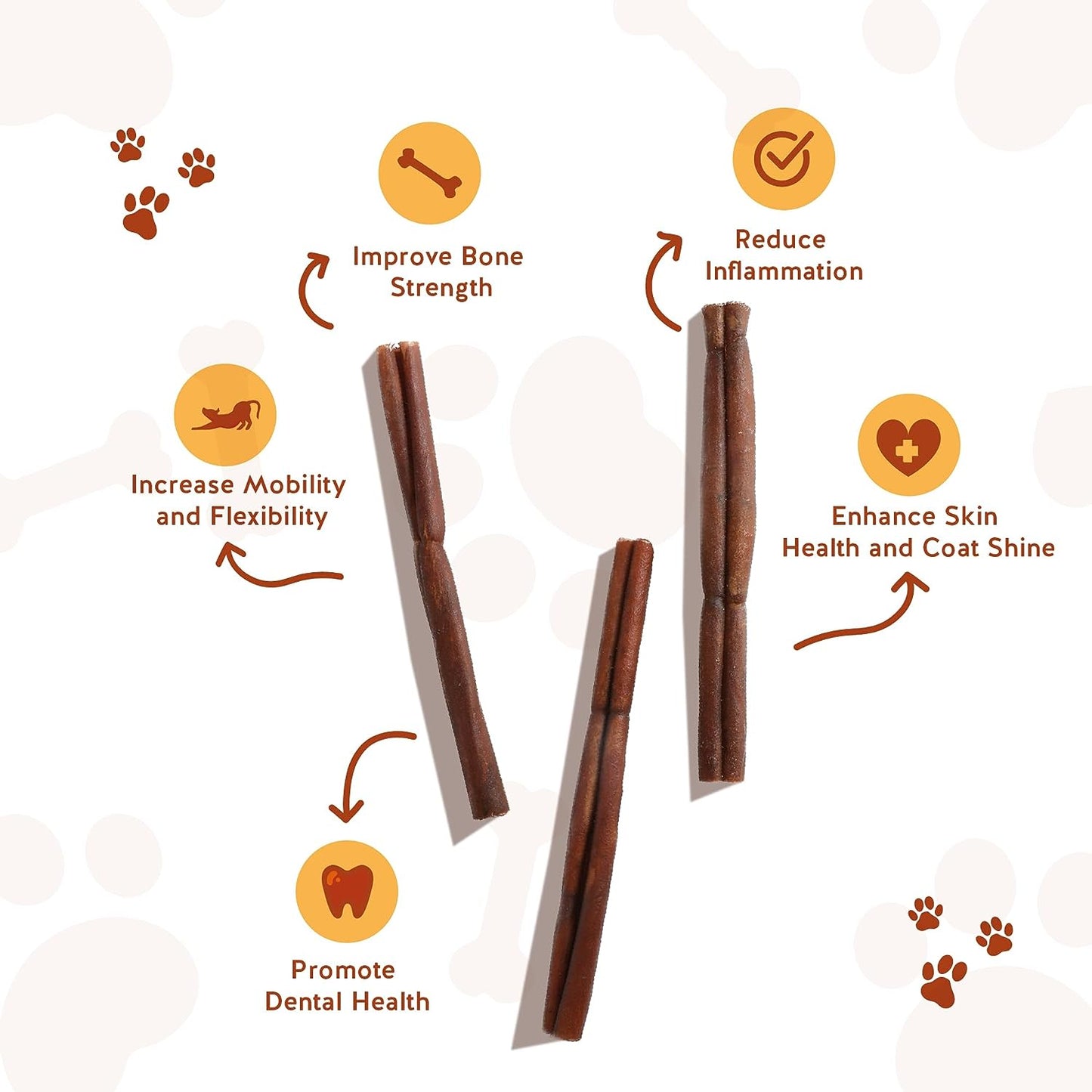 Collagen Sticks - 6 Inch