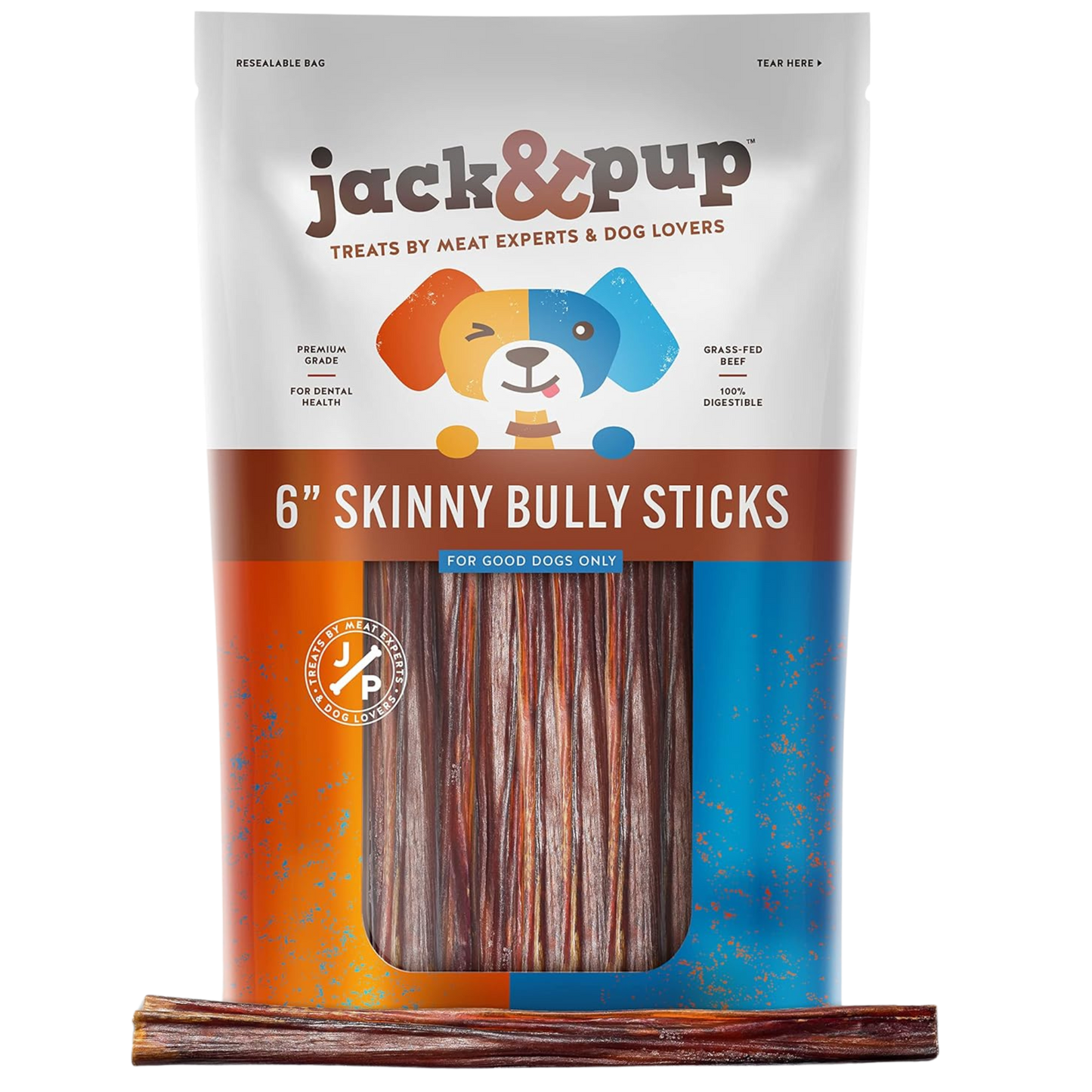 6-Inch Skinny Bully Stick