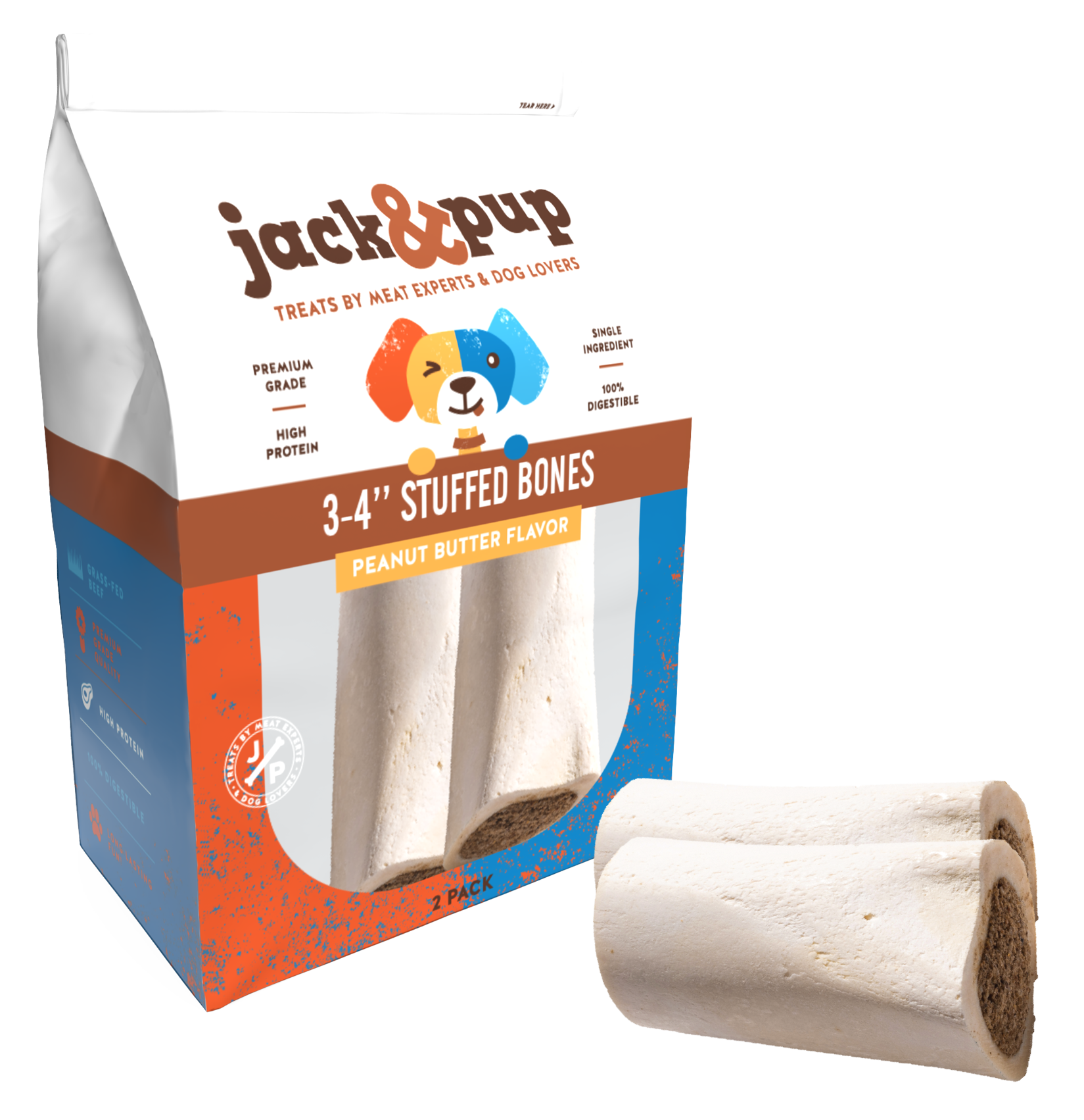 Stuffed Bones - 3-4 inch