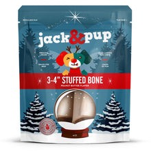 Load image into Gallery viewer, Holiday 3-4&quot; Peanut Butter Stuffed Bone