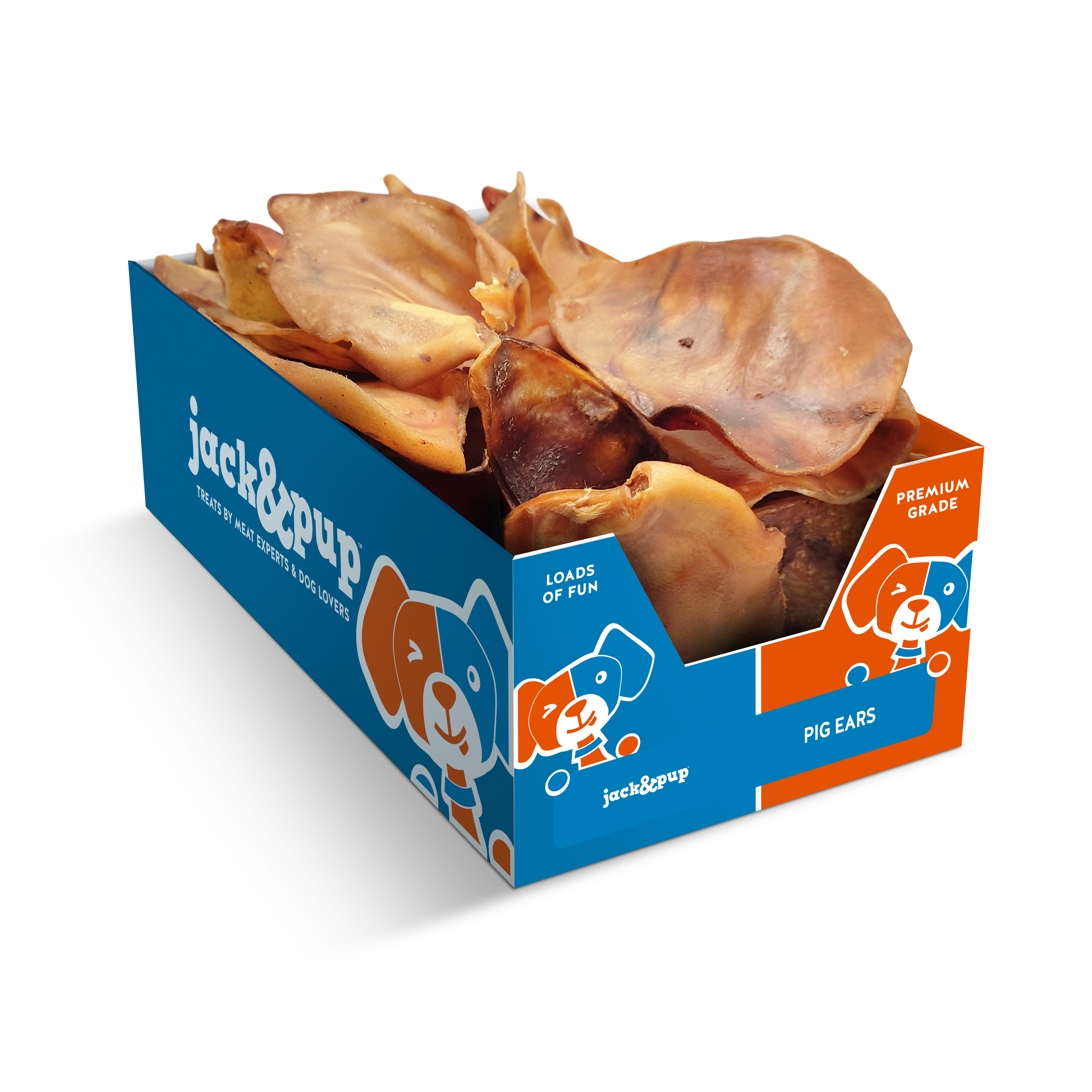 Whole All-Natural Pig Ear Dog Chews