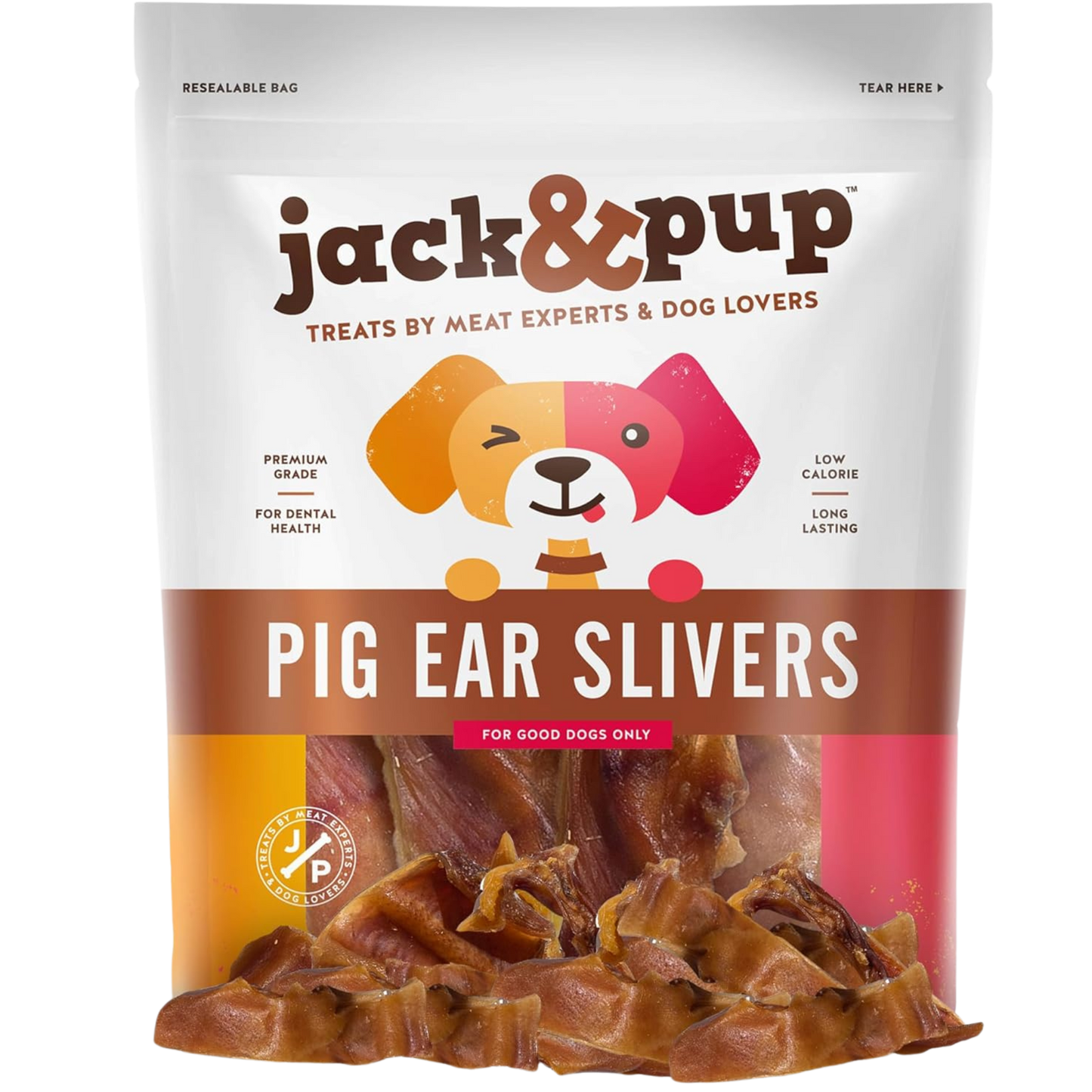 Slice All-Natural Pig Ear Dog Chews