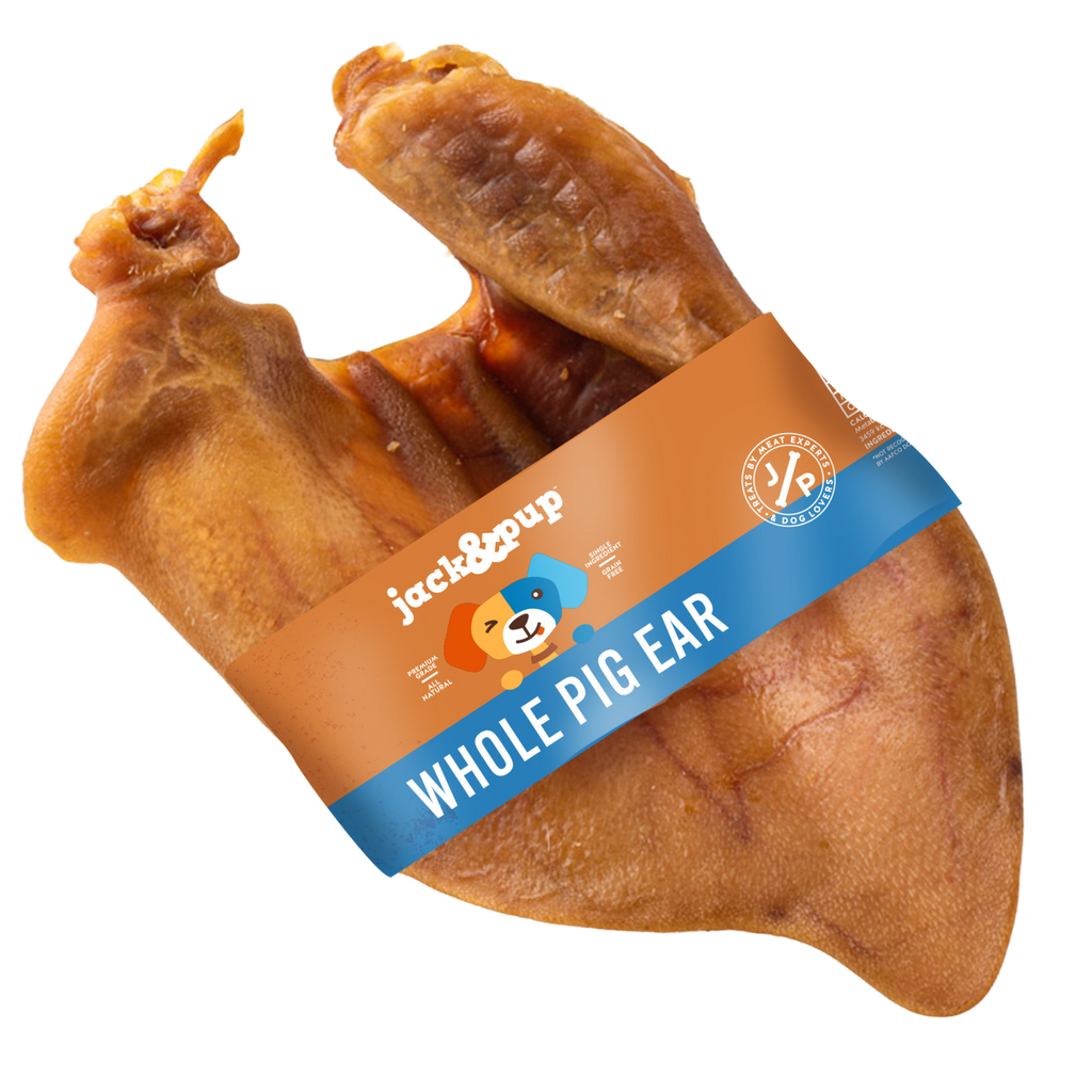 Whole All-Natural Pig Ear Dog Chews