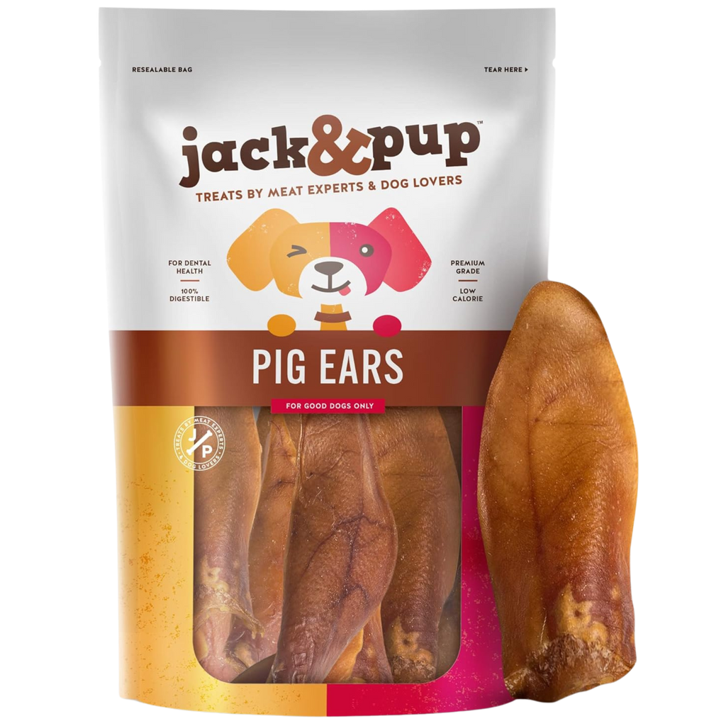 Half All-Natural Pork Ear Dog Chews