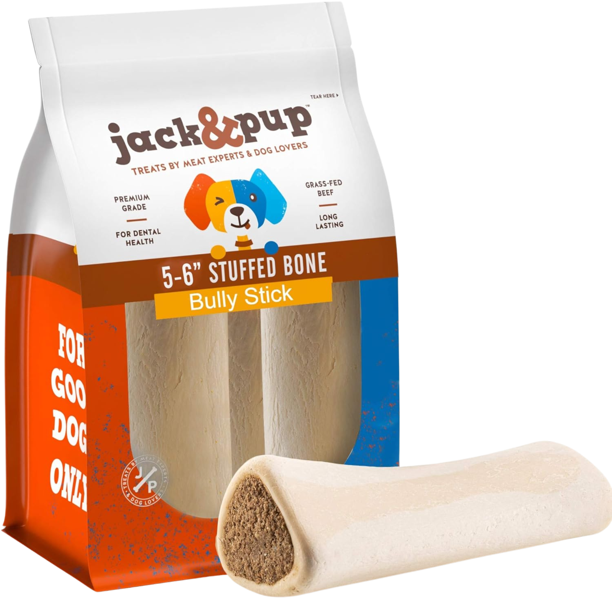 Filled Bones - 6 Inch - Jack&Pup