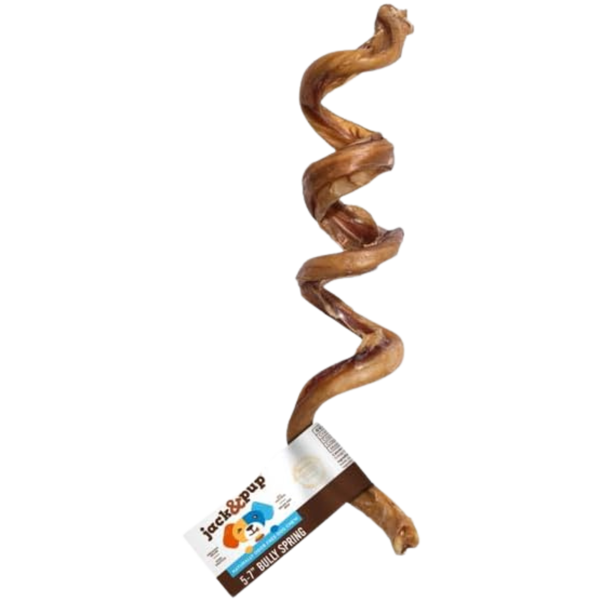 5-Inch Bully Stick Spiral - Jack&Pup