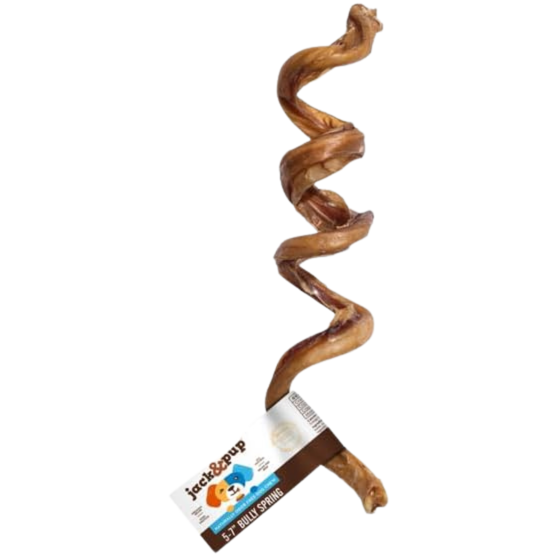 5-Inch Bully Stick Spiral - Jack&Pup