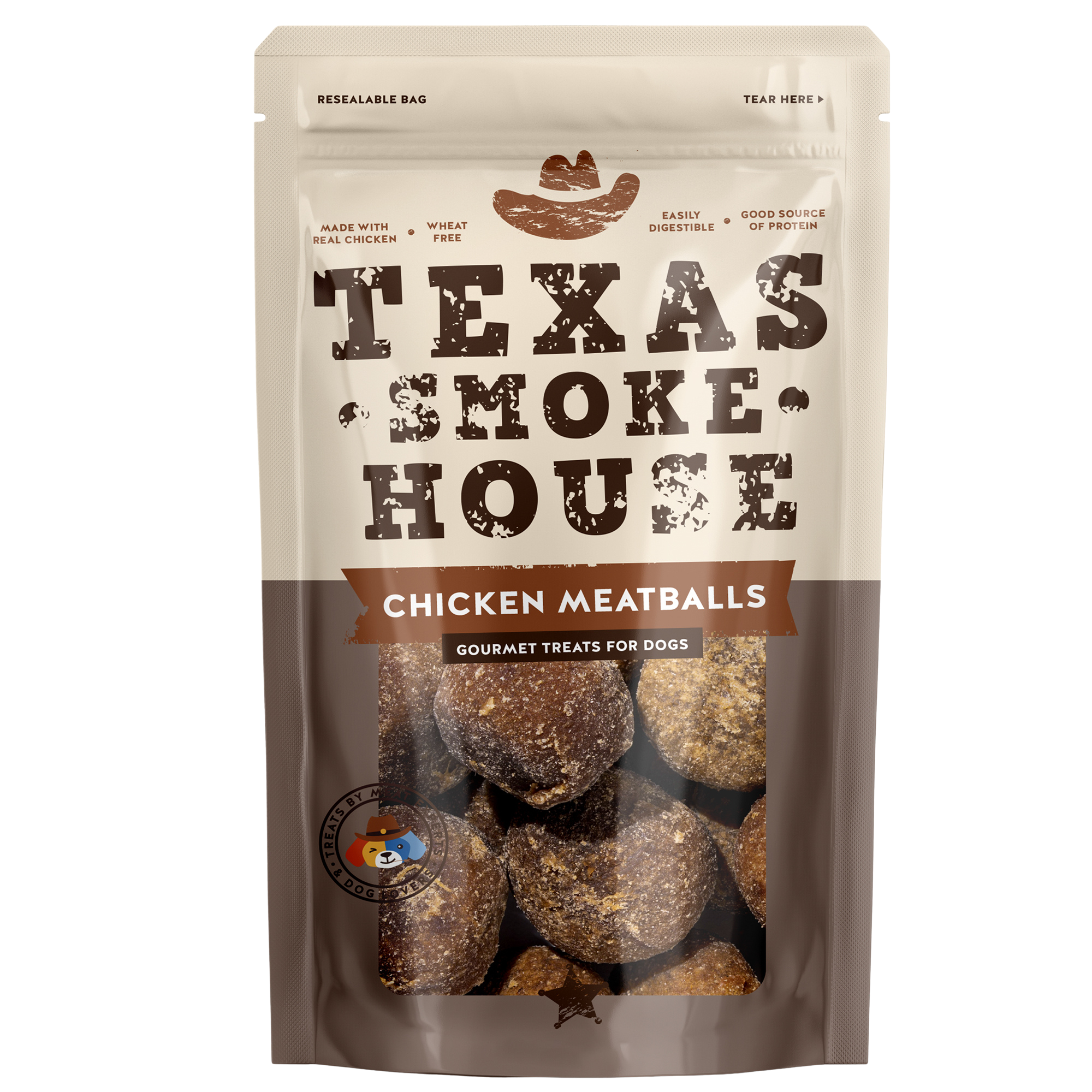 Texas Smokehouse - Chicken Meatballs - Jack&Pup