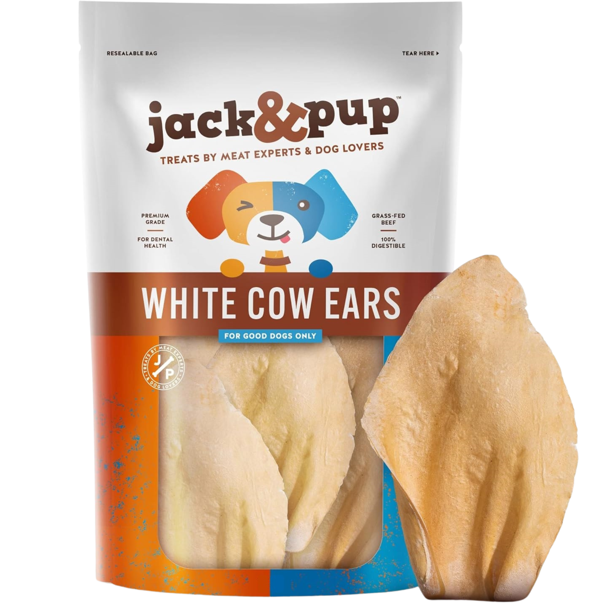Cow Ear Dog Chews - Jack&Pup