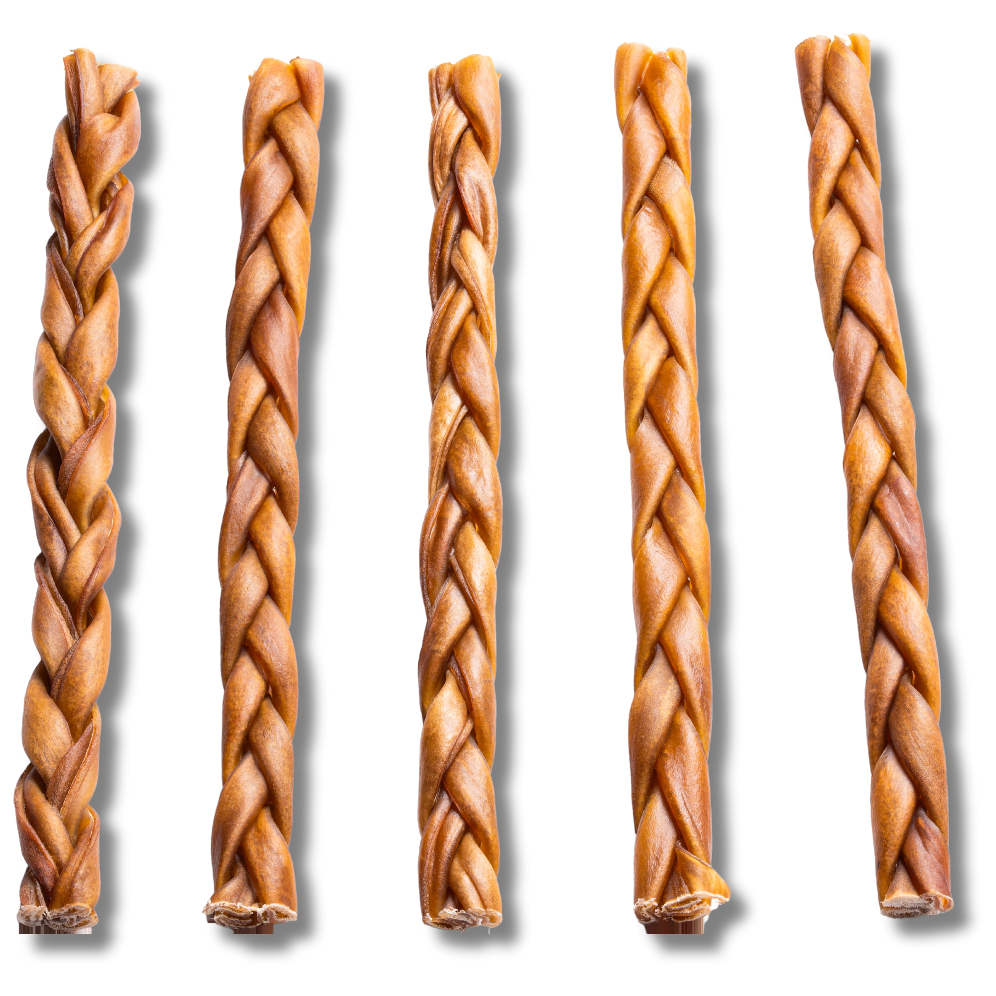 Braided Collagen Sticks - 12 Inch - Jack&Pup