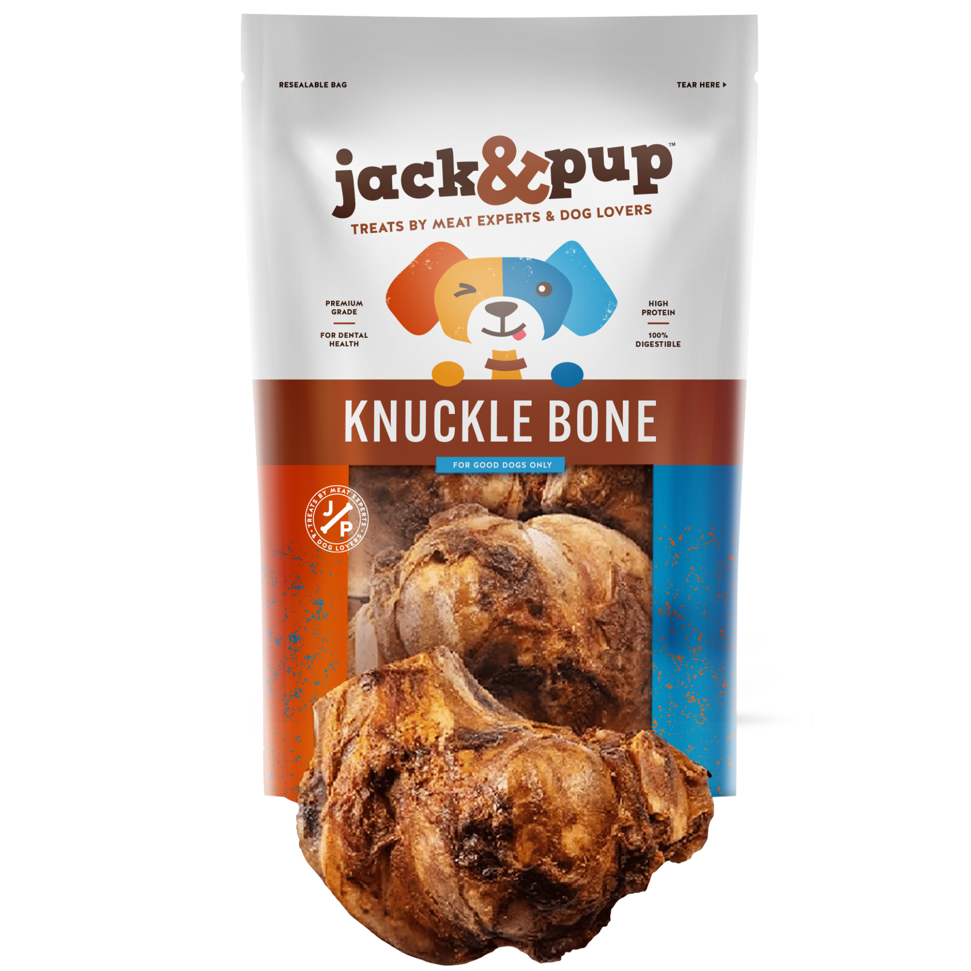 Natural Knuckle Bones - Jack&Pup