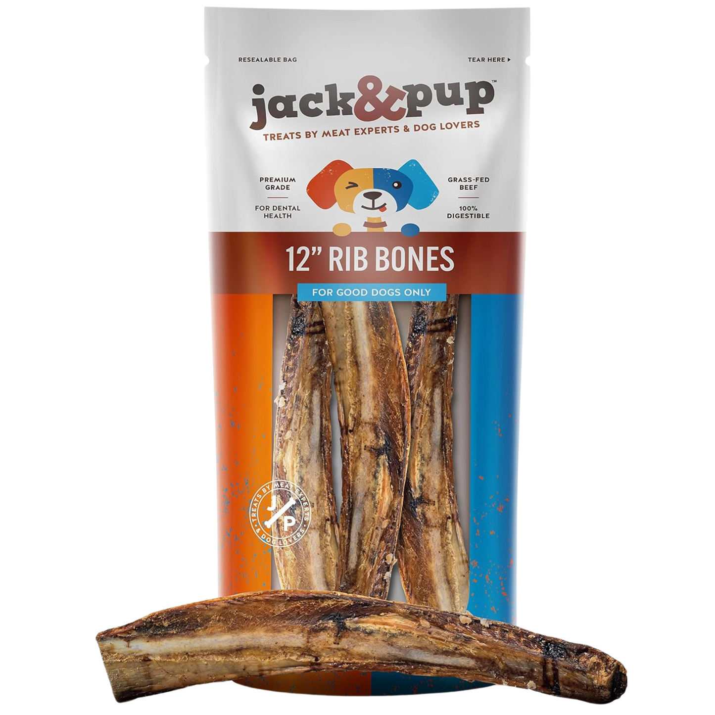 Rib Bones - 12 Inch | Jack&Pup