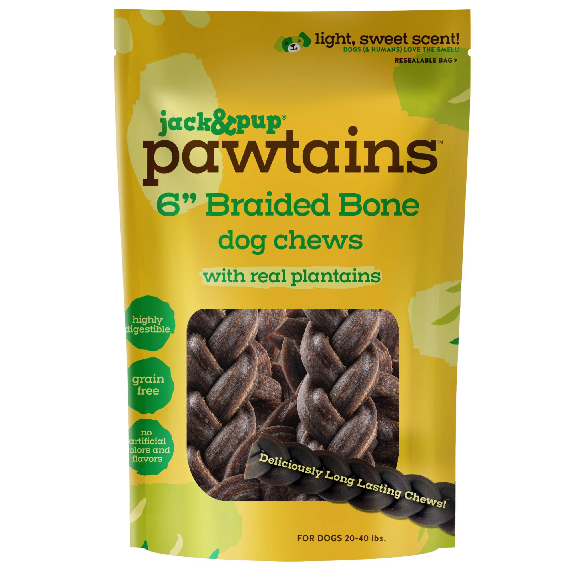Braided Pawtains - Jack&Pup