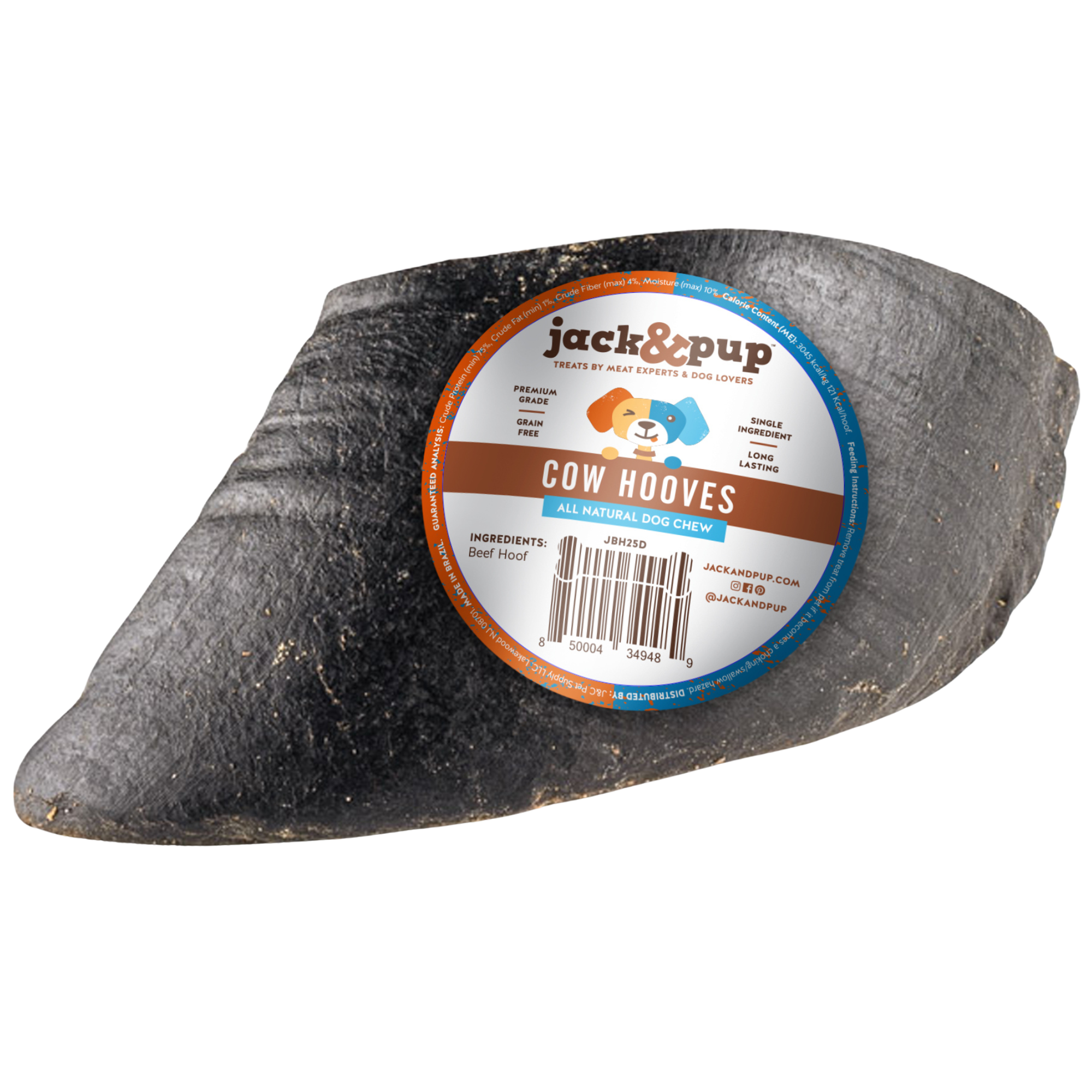 100% Natural Cow Hooves - Jack&Pup