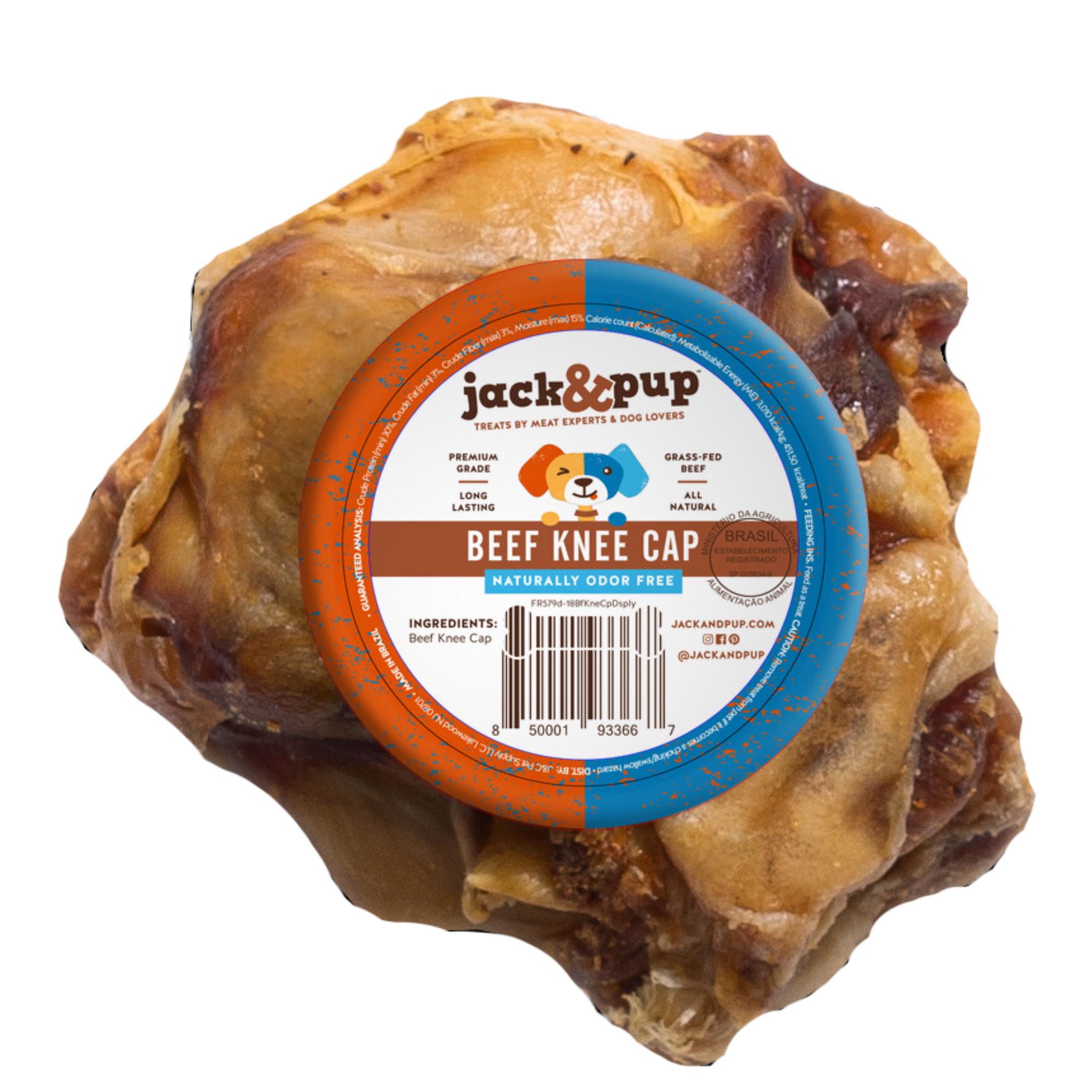100% Natural Knee Bone - Jack&Pup