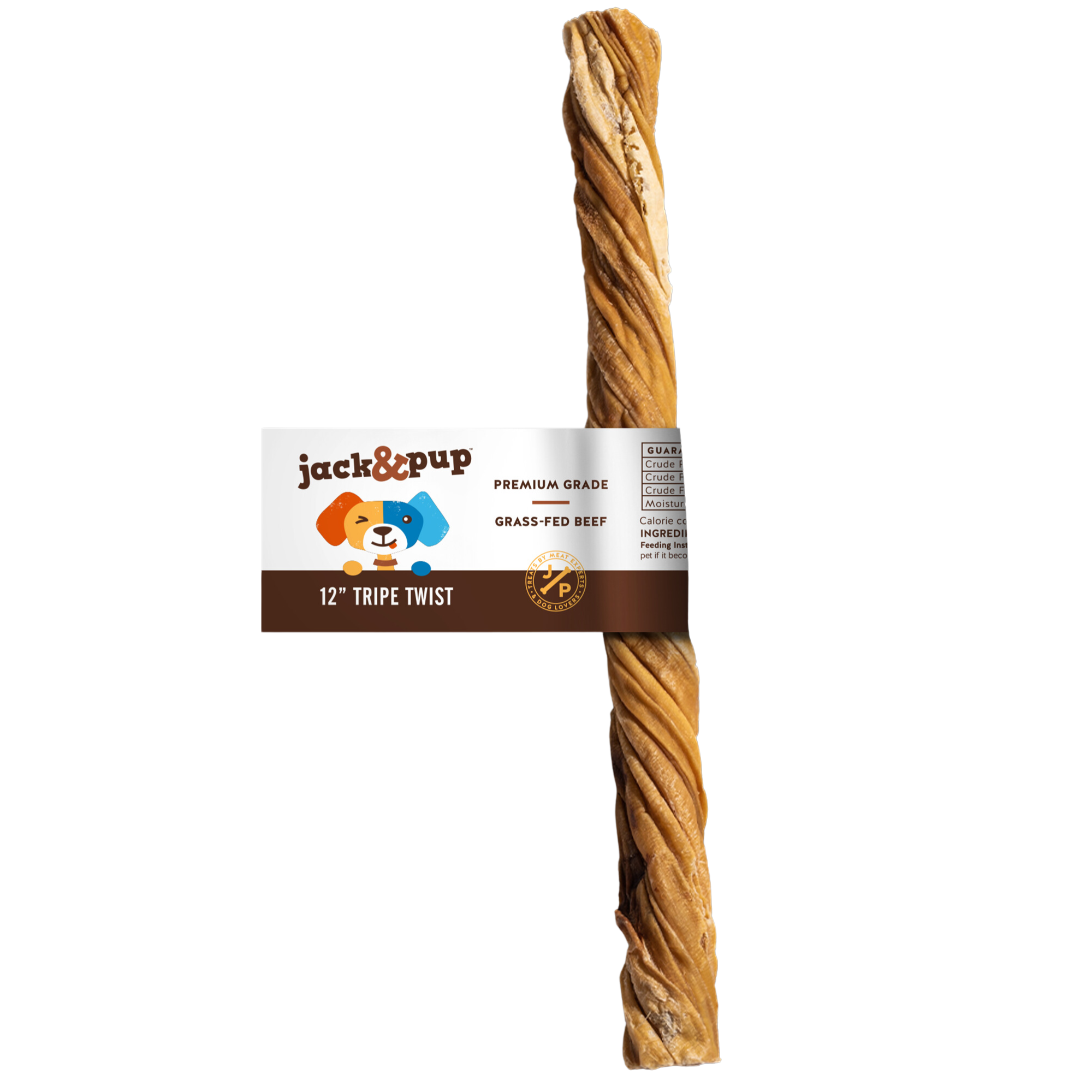 Tripe Twist - 12 Inch - Jack&Pup