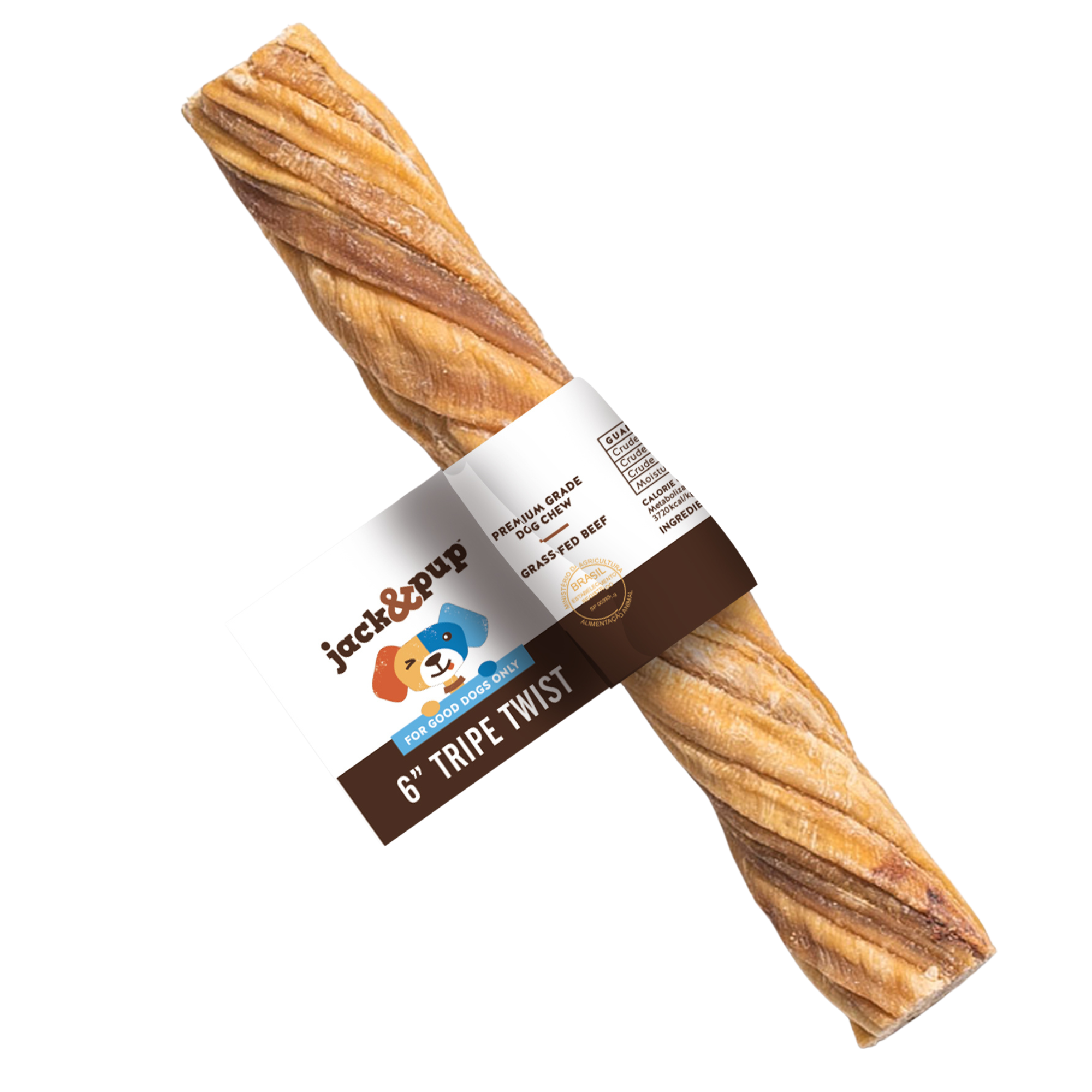 Tripe Twist - 6 Inch - Jack&Pup