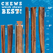 Load image into Gallery viewer, Odor Free Bully Sticks - 6 Inch Jumbo