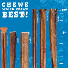 Load image into Gallery viewer, Odor Free Bully Sticks - 6 Inch Standard