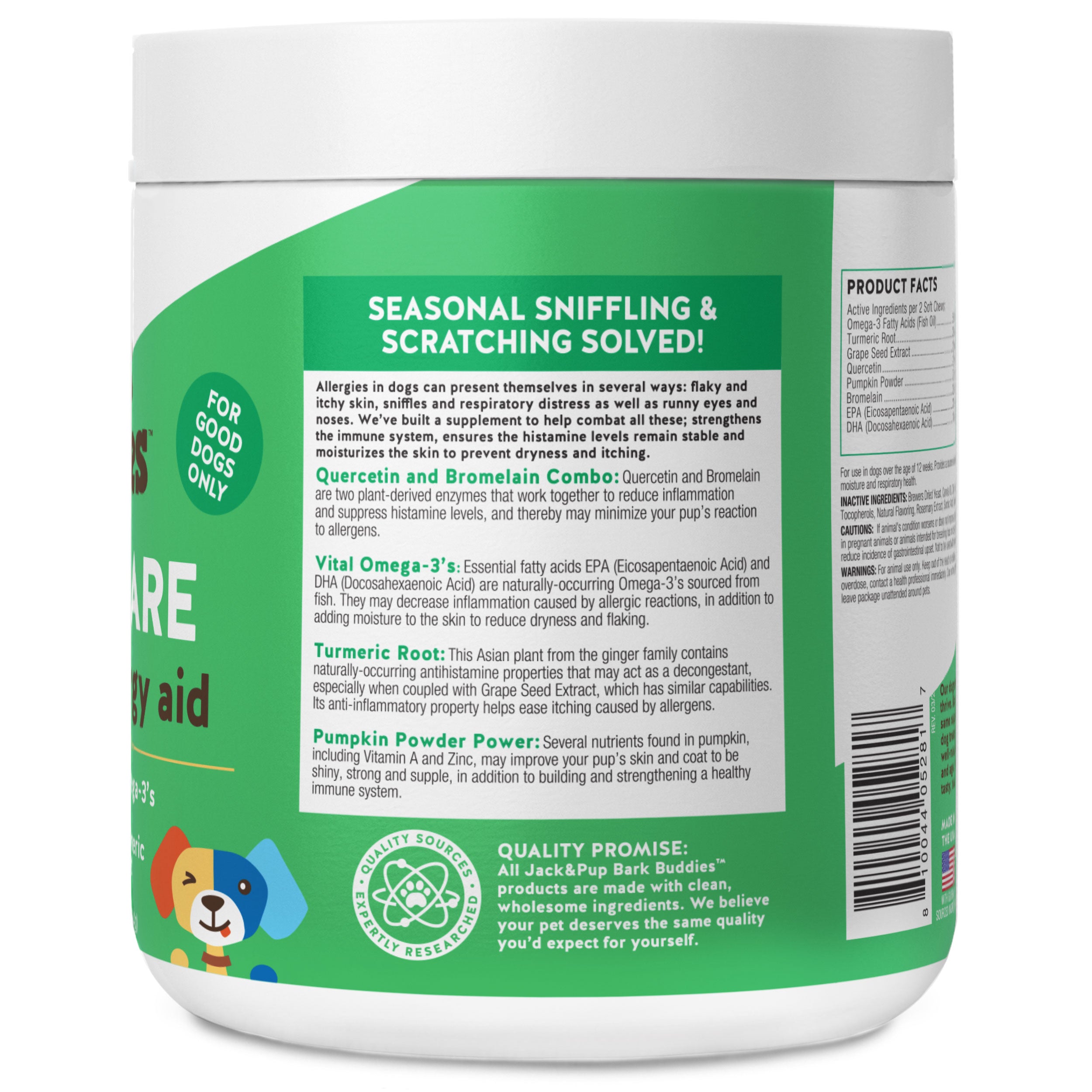 Aller-Care Immune and Allergy Support - Jack&Pup