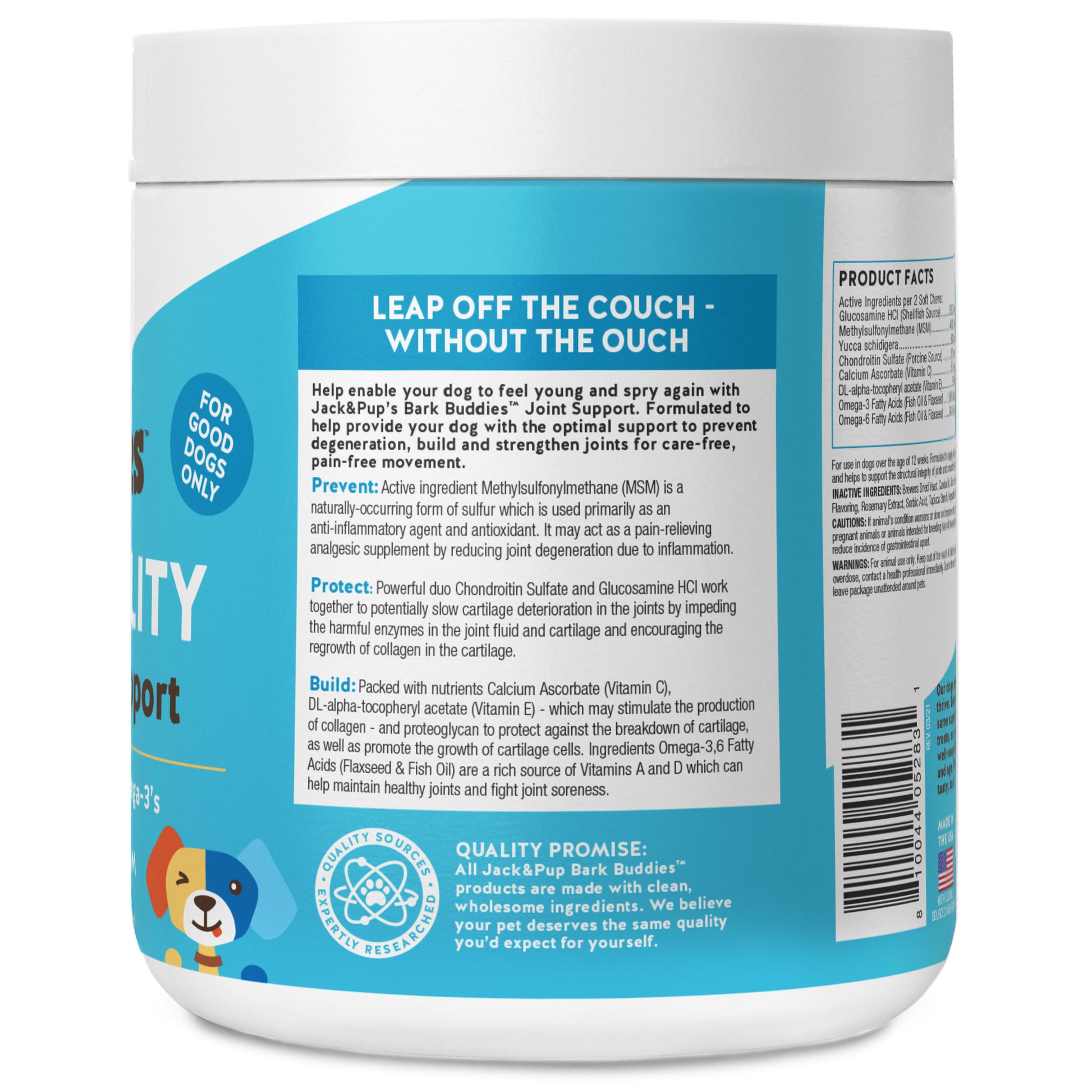 Flex-Agility Joint Support - Jack&Pup